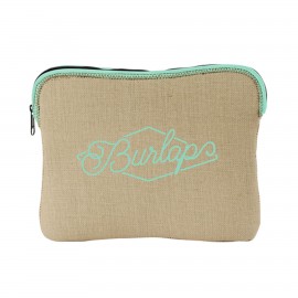 Customized Kappotto for iPad Burlap Neoprene