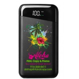 10000 Mah 2 In 1 Power Bank And Contact Charger with Logo  10000 Mah 2 In 1 Power Bank And Contact Charger with Logo