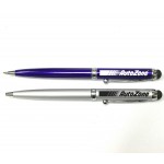 Twist Action Pen with Stylus with Logo