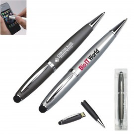 3in1 Stylus Pen Drive -4GB with Logo  3in1 Stylus Pen Drive -4GB with Logo