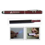 Personalized Stylus with LED light and Laser Pointer - Close Out