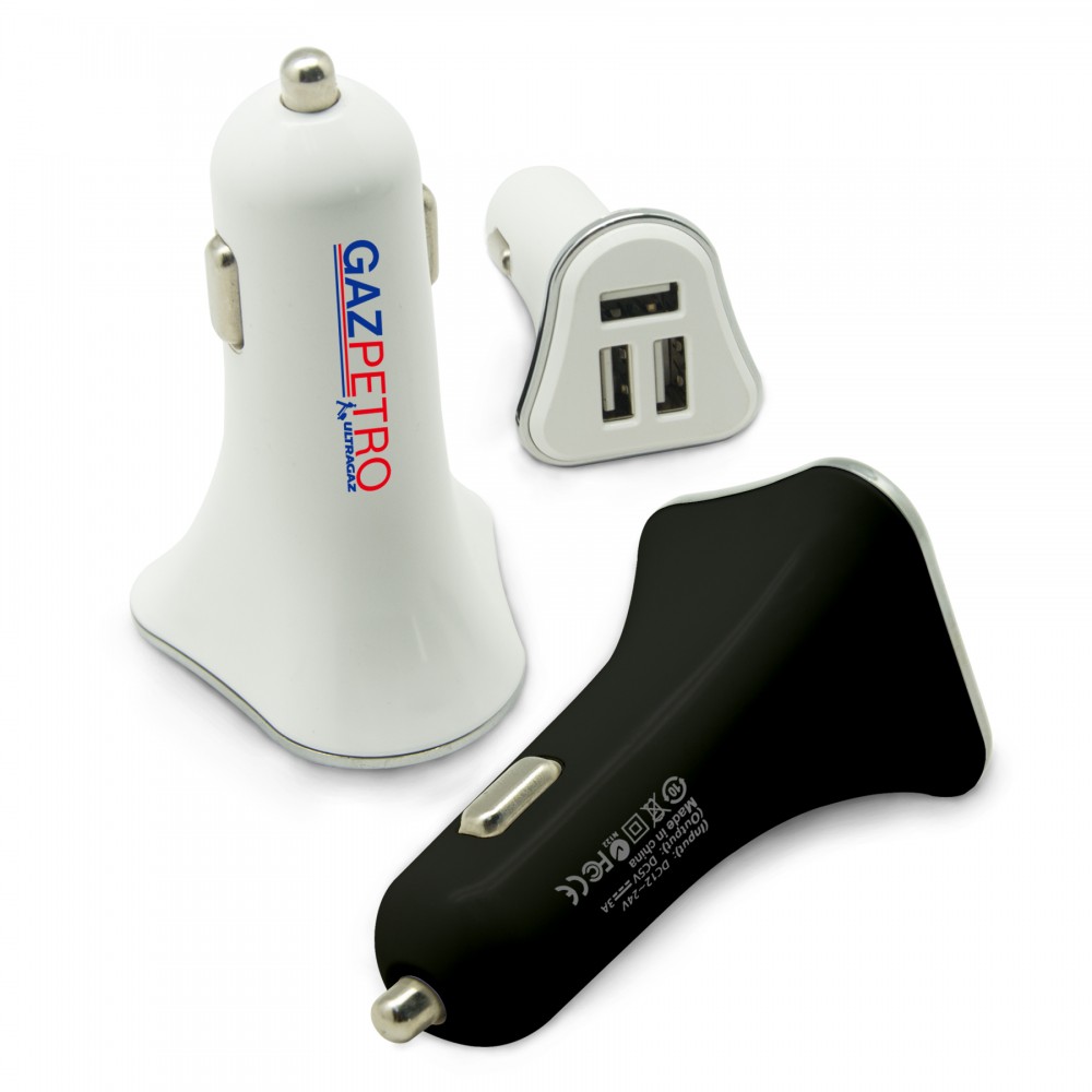 Missile USB Car Charger with Logo