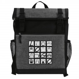 Classic Flap Backpack with Logo