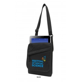 Padded Shoulder Tablet Bag Imprinted Logo