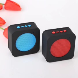 Customized Square Mini Cloth Speaker w/USB Port