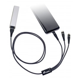 Mermaid 4-in-1 Premium Dura-cable with Logo  Mermaid 4-in-1 Premium Dura-cable with Logo