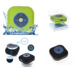 Promotional Water-resistance Square Shape Bluetooth Speaker w/Suction Cup