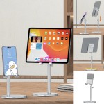 Adjustable Tablet Stand iPad Stand Holder Cell Phone Stand(Max 13 inch) Aluminum Alloy with Logo