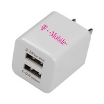 Personalized Dual USB Port Wall Charger