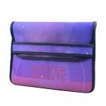 Dye Sublimation Travel Laptop Sleeves with Front Flap Cover with Logo
