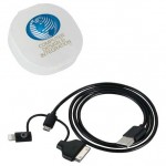 MFI Certified 3-in-1 Cable with Logo