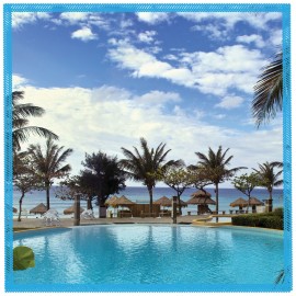 Ultimate Luxury 8"x 8" Silky Soft Suede MicroFiber Cloth - Vivid Full Color with Logo