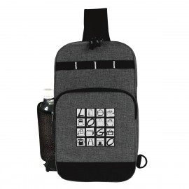 Logo Branded Casual Crossbody Chest Bag