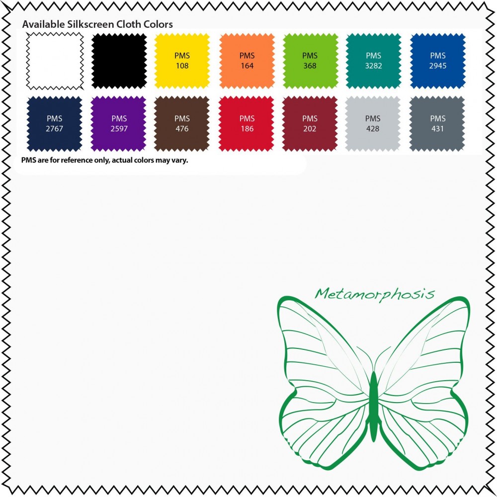 6"x 6" Silky Smart-Fiber Cloth - 1 Color Silkscreen + PVC Pouch with Logo