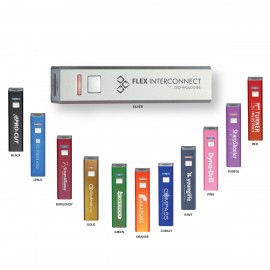 Personalized 2600 mAh Portable Power Bank Charger