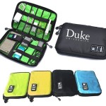 Tech Electronic Accessories Organizer Bag with Logo