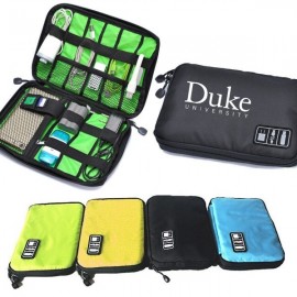 Tech Electronic Accessories Organizer Bag with Logo