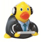 Rubber Computer Tech Duck© Toy with Logo