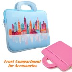 Custom Dye-Sublimation Padded Laptop Sleeves w/ Carrying Handles