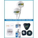 Isolation Stereo Earbuds with upgraded speakers and choice of packaging with Logo