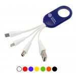 Logo Branded All in One Mobile USB Charger Set
