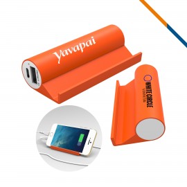 Custom 2in1 Power Bank Stand-2000 MAH (Orange)