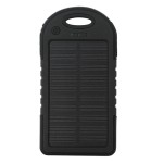 Customized 4000mAh Solar Charger - Power Bank - Universal Portable Battery Charger