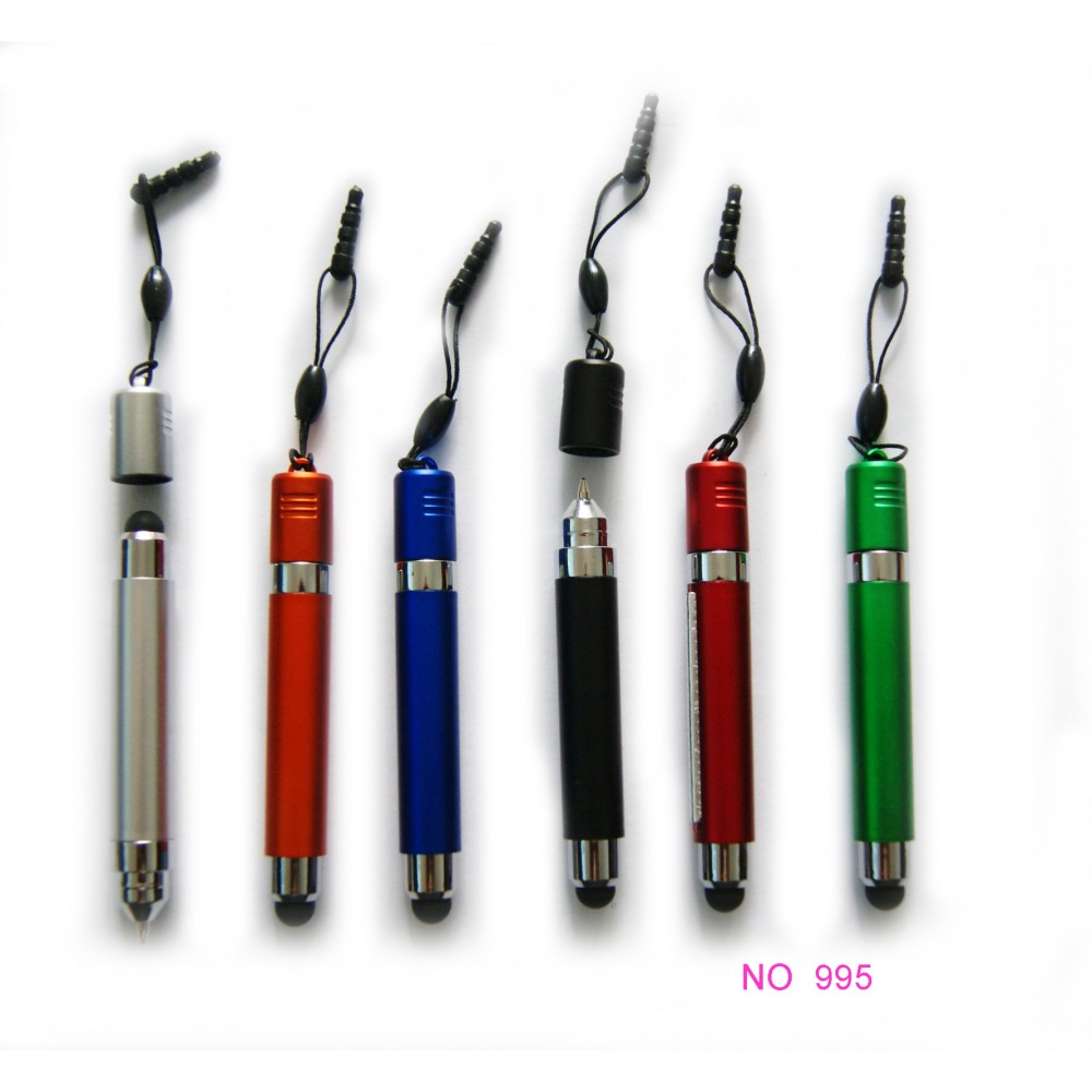 Customized 3-In-1 Ballpoint Pen w/Stylus & Roll Banner