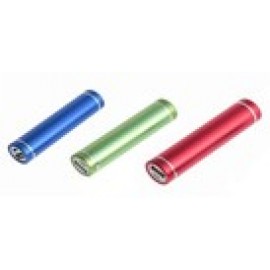 Cylinder 2000 Mah Power Bank with Logo