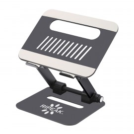 Ergonomic Push-Button Laptop Holder ( No More Than 17.3'' ) with Logo  Ergonomic Push-Button Laptop Holder ( No More Than 17.3