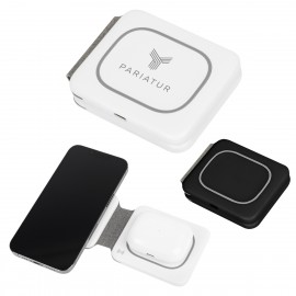 Custom 15W Dual Device Foldable Charging Pad