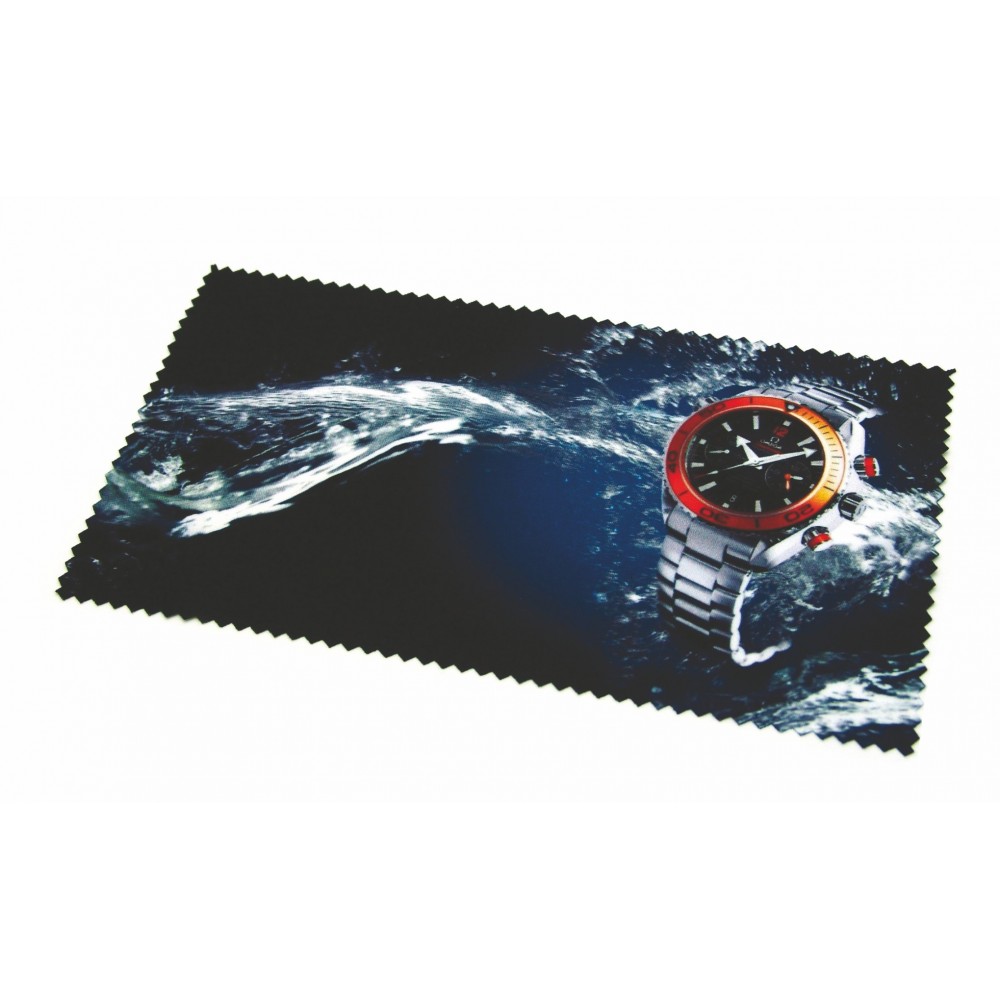 Customized RPET (Recycled) Full Color Microfiber Cloth - 4" x 7"