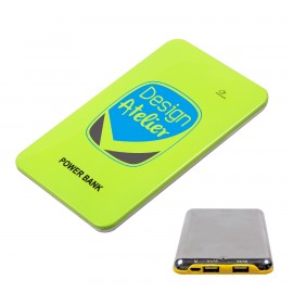 Primo Power Bank - Green 8000mAh with Logo