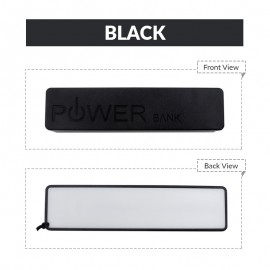 Personalized Pocket Power Bank W/ Keyring - 2200 mAh