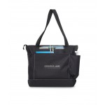 Avenue Business Tote - Black with Logo