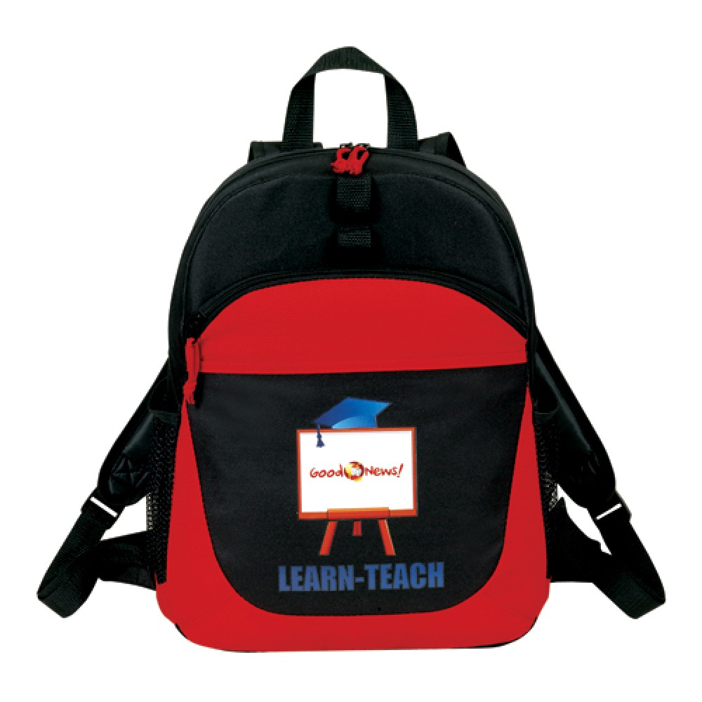 Focus Tech Backpack with Logo
