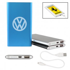 Sybil UL Certified 4000 mAh Slim Power Bank with Logo