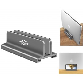 Custom Aluminum Alloy Vertical Laptop Stand