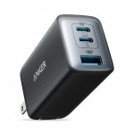 Personalized Anker PowerPort III 3-Port 65W Wall Charger - Black