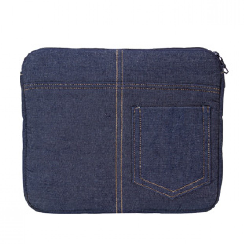 Denim Jean Look Mini Tablet Case with Logo