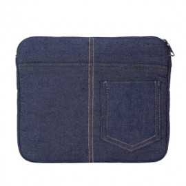 Denim Jean Look Mini Tablet Case with Logo