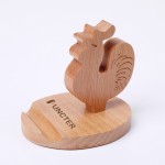 Chicken Wooden Mobile Stand Phone Holder with Logo