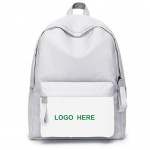 Personalized White Backpack