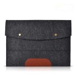 Custom 13" Two Layers Laptop Felt Sleeve