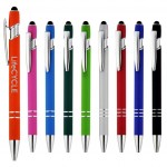 Metal Soft Touch Stylus Pen (Sufficient Stock) with Logo