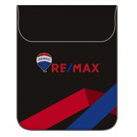 Custom Printed Neoprene Laptop Sleeve w/Velcro Flap Cover with Logo