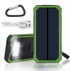 Promotional Pinnacle 10000 mAh Solar Power Bank  Promotional Pinnacle 10000 mAh Solar Power Bank