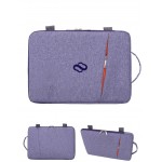 Customized 15" Water Resistance Plush Laptop Sleeve w/Shoulder Strap