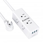 6 outlet power strip in 1.5 meters wired long with/without 3 USB port with Logo