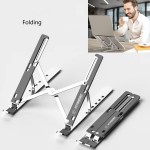 Folding Aluminum Alloy Tablet Stand Bracket with Logo